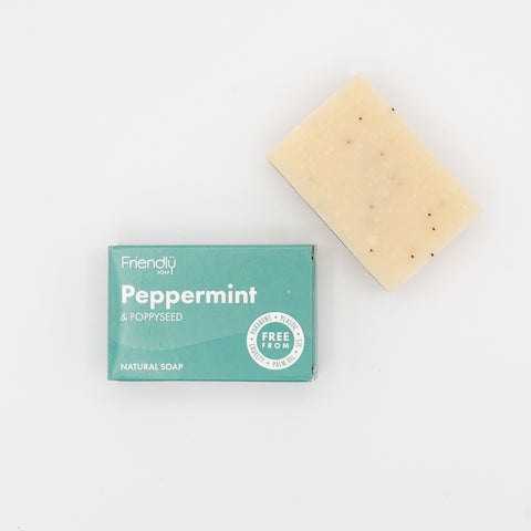 Friendly Soap Bar - Peppermint and Poppy