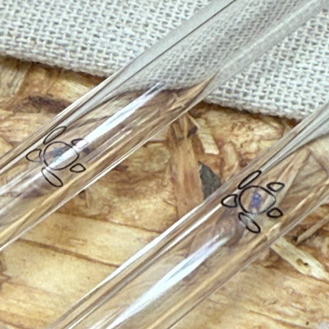 Wisesip Reusable Glass Straws
