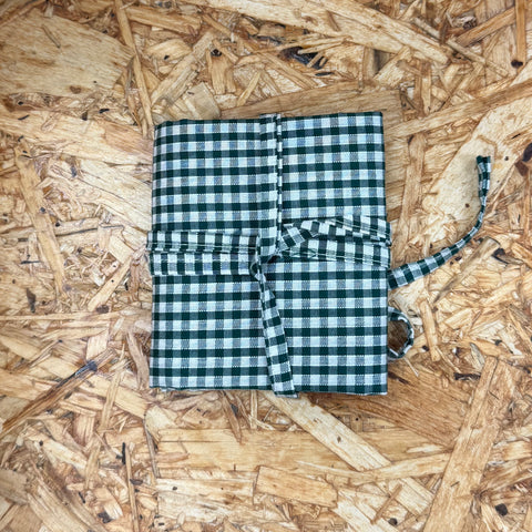 Checked Cloth Wrap