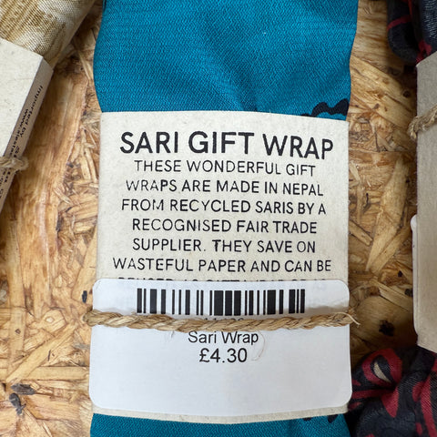 Recycled Sari Wraps