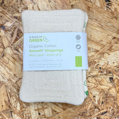 Organic Cotton Smooth Sponge