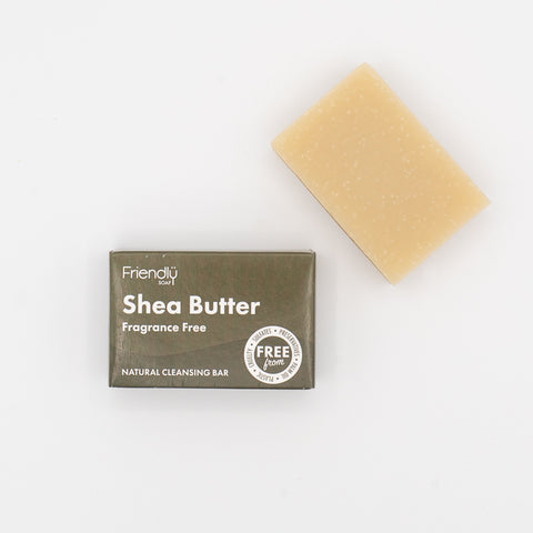 Friendly Shea Butter Cleansing Bar - Fragrance Free