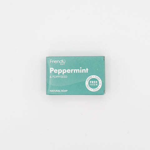 Friendly Soap Bar - Peppermint and Poppy