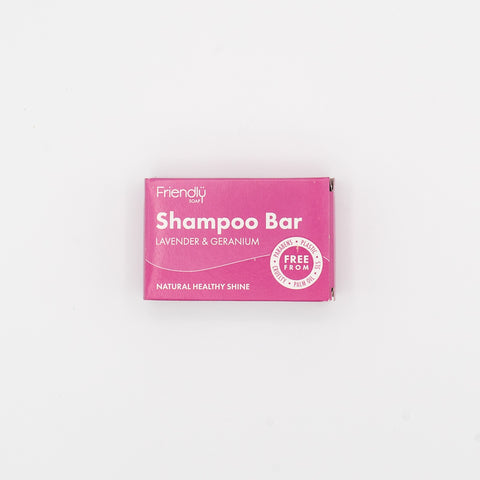 Friendly Soap Shampoo Bar - Lavender & Geranium
