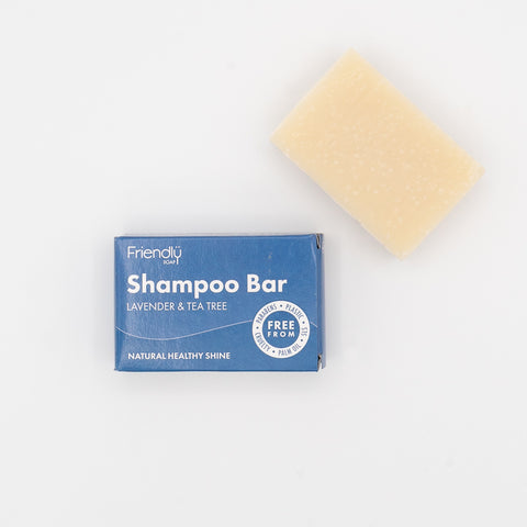 Friendly Soap Shampoo Bar - Lavender & Tea Tree