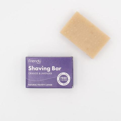 Friendly Shaving Bar - Orange & Lavender