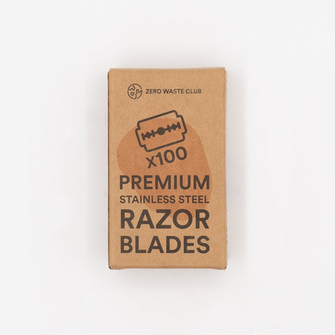Premium Steel Razor Blades (100 pack)
