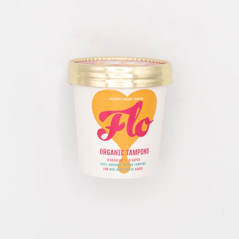 FLO Organic Tampons 16pk