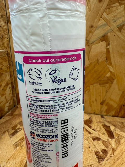 Ecozone 30L Bin Bags