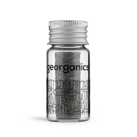 Georganics Dental Floss with dispenser - Charcoal
