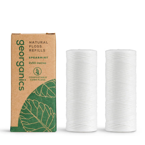 Georganics Floss Refill - Spearmint
