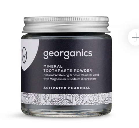 Georganics Natural Toothpaste powder - Activated Charcoal