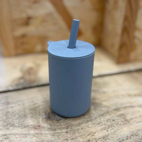 Silicone Toddler Cup with Straw