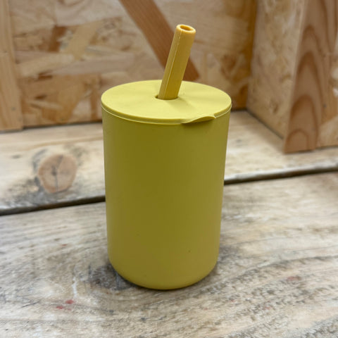 Silicone Toddler Cup with Straw