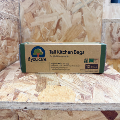 Tall Kitchen Bin Bags - If You Care