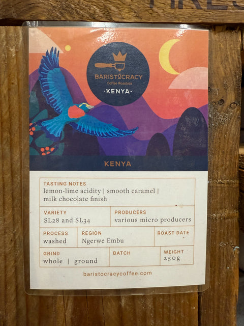 Baristocracy Coffee Kenya - Beans